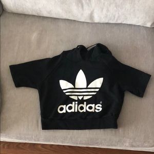Adidas crop sweater